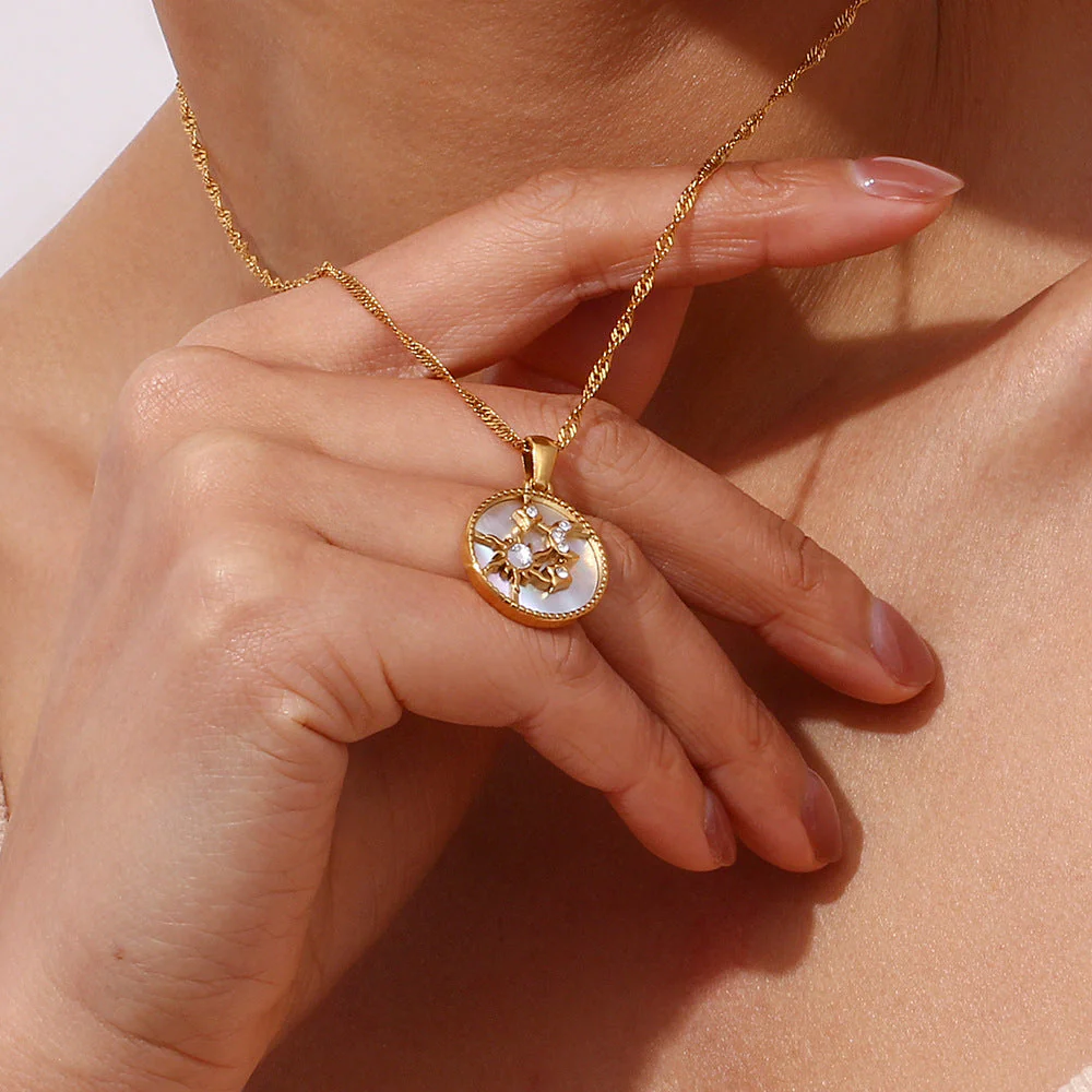 Cybil Gold Necklace - Image 6