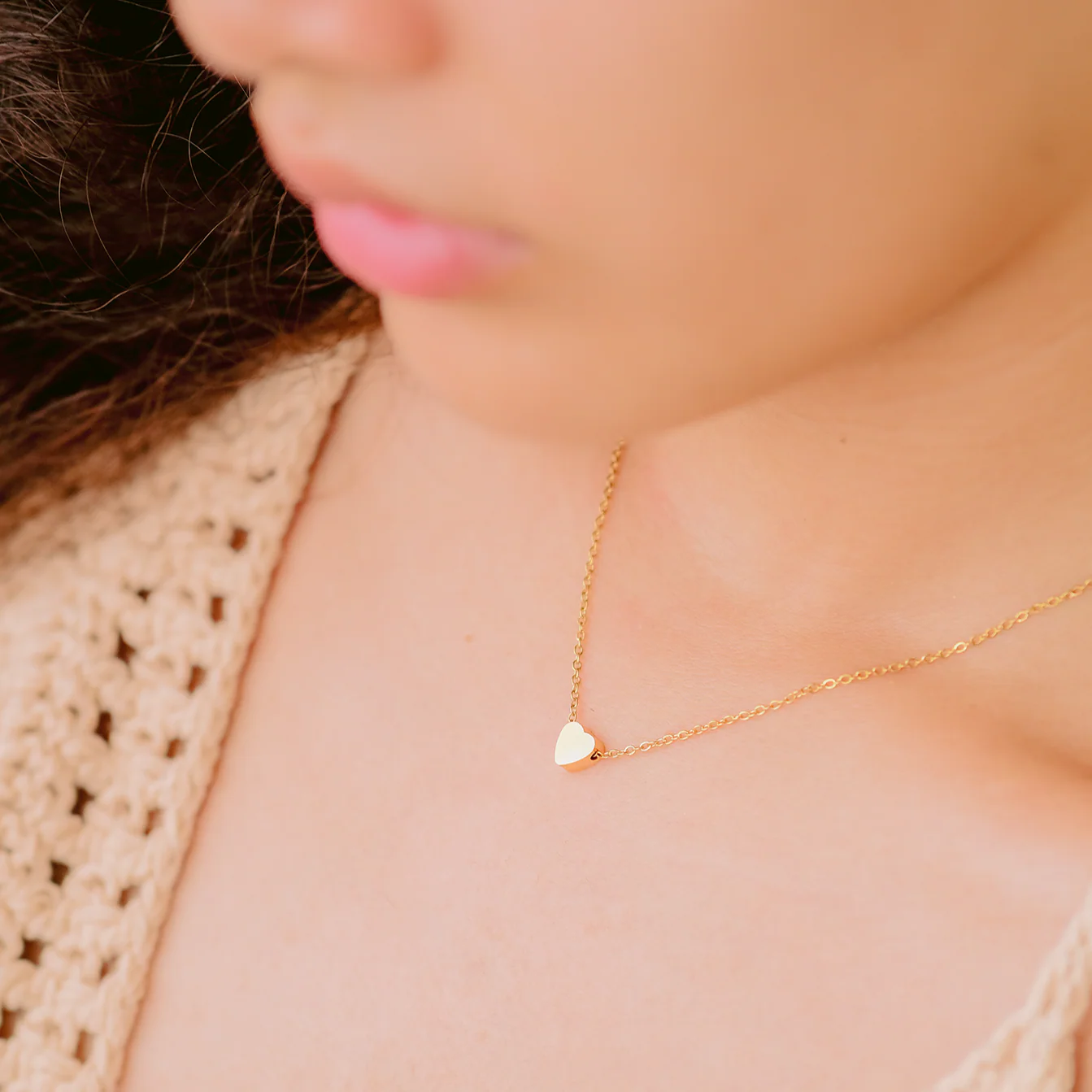Daphne Gold Chain Necklace - Image 3