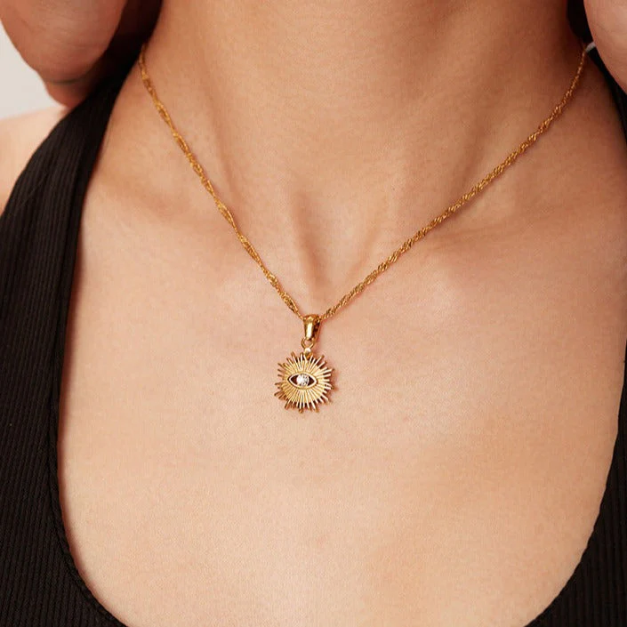 Solana Gold Necklace - Image 4
