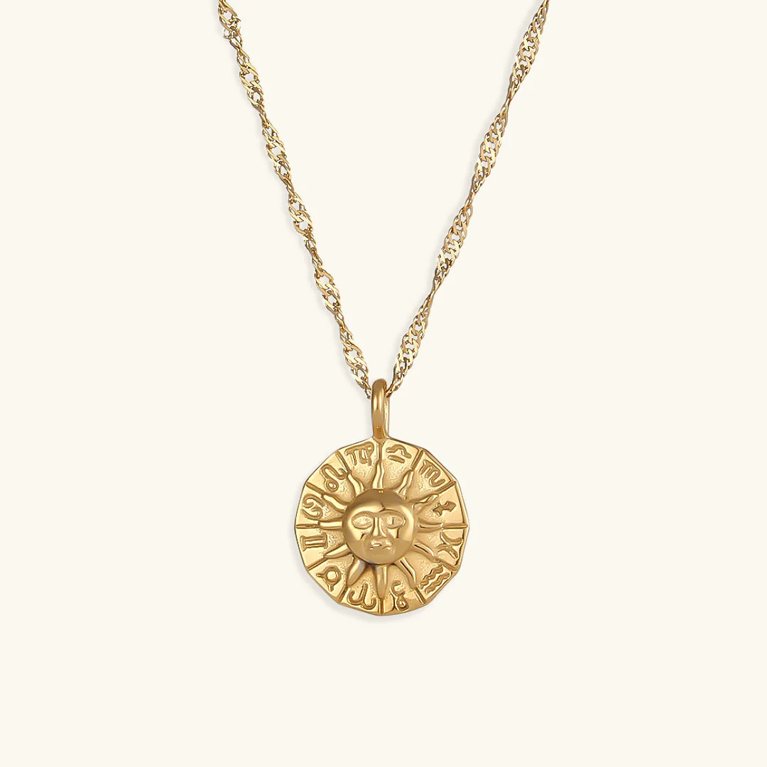 Soleil Gold Necklace - Image 3