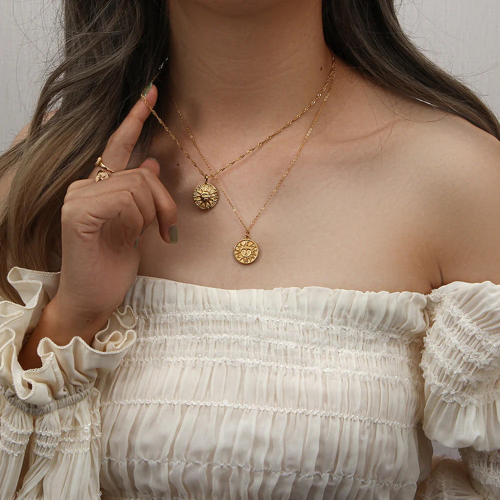 Soleil Gold Necklace - Image 6
