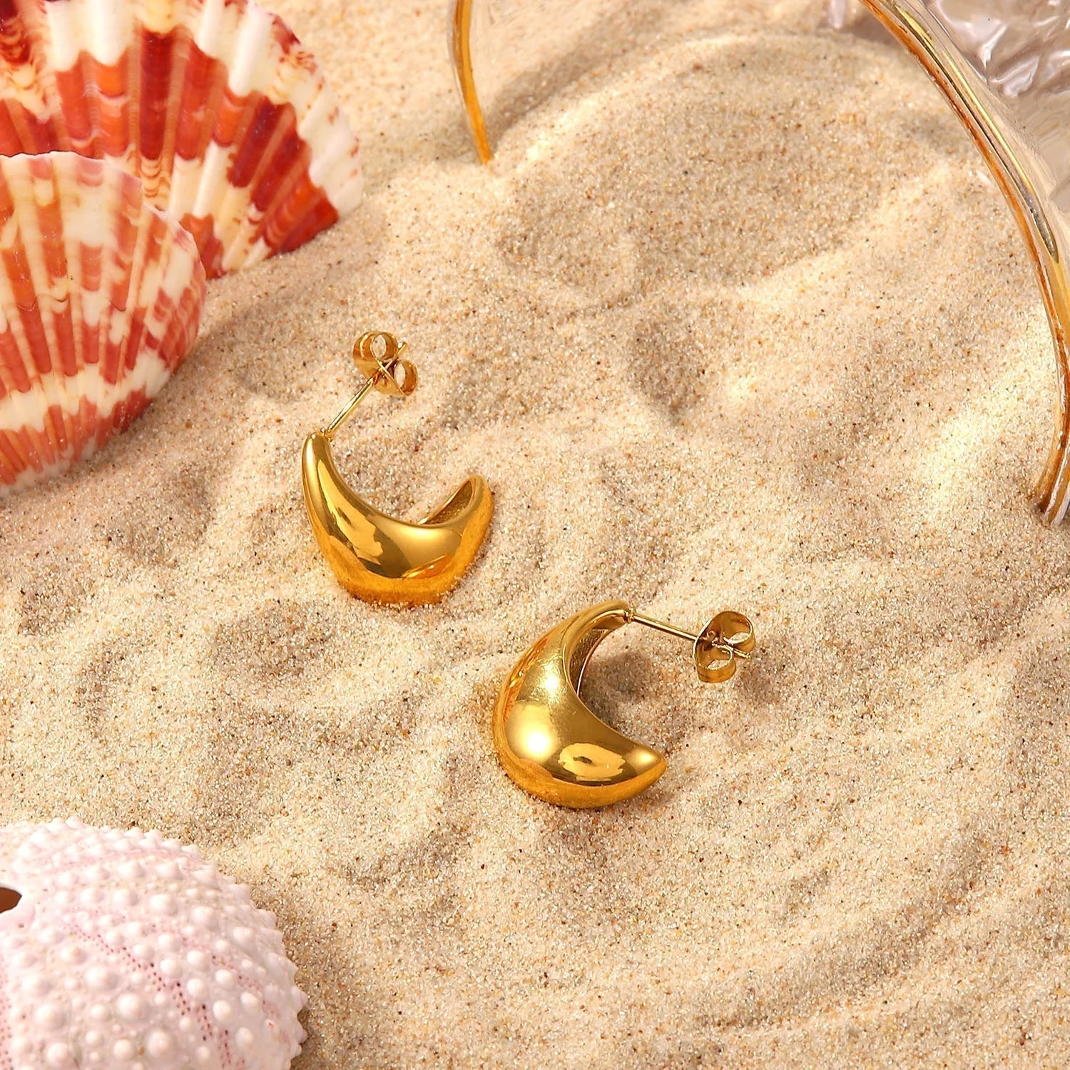 Zola Gold Earrings - Image 6